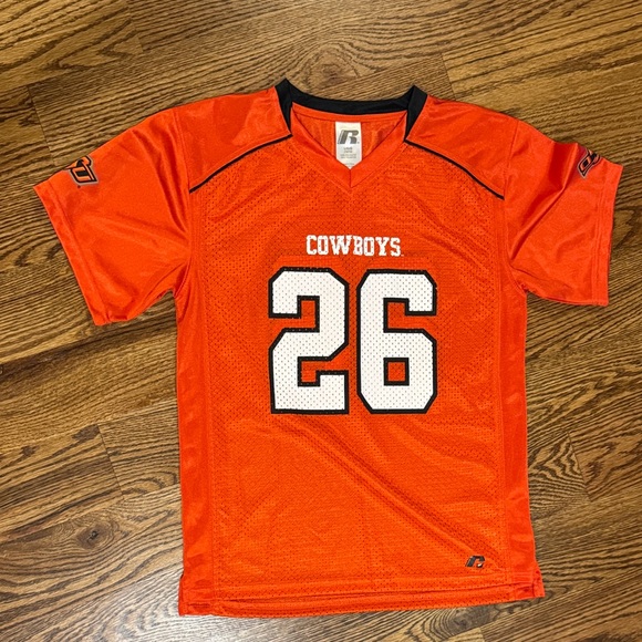 Russell Athletic Orange Jersey - Picture 1 of 5